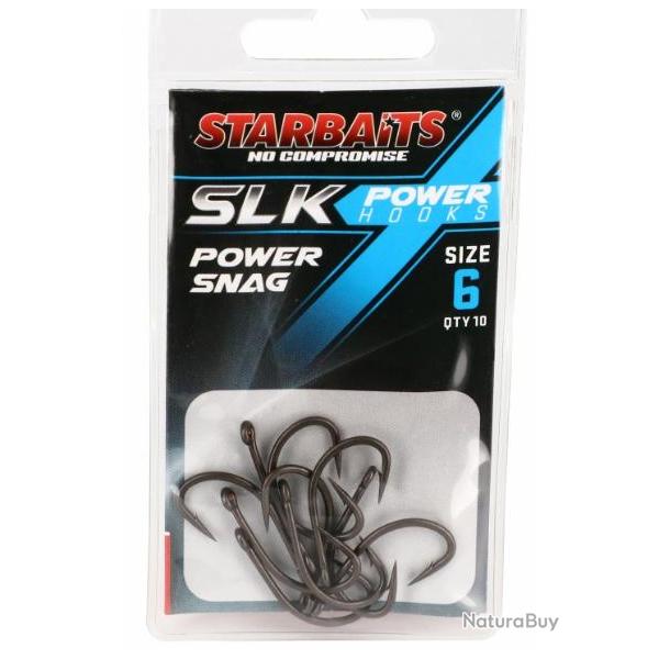 STARBAITS - HAMEON SLK POWER HOOK PTFE COATED POWER SNAG 6