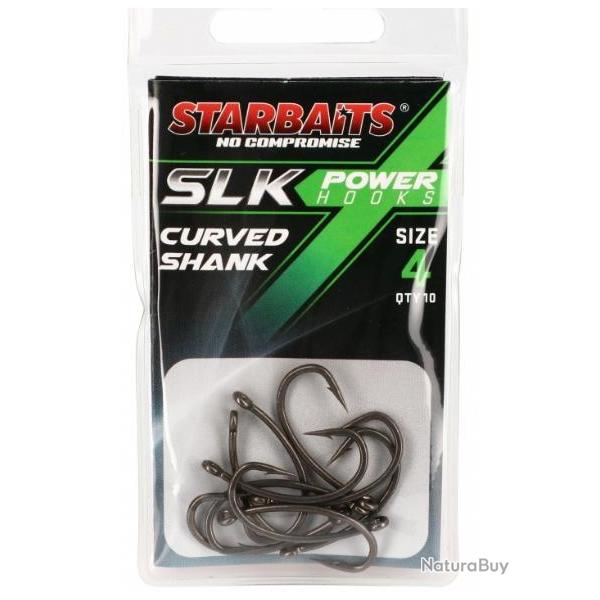 STARBAITS - HAMEON SLK POWER HOOK PTFE COATED CURVED SHANK 4