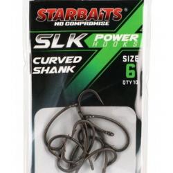 STARBAITS - HAMEÇON SLK POWER HOOK PTFE COATED CURVED SHANK 6