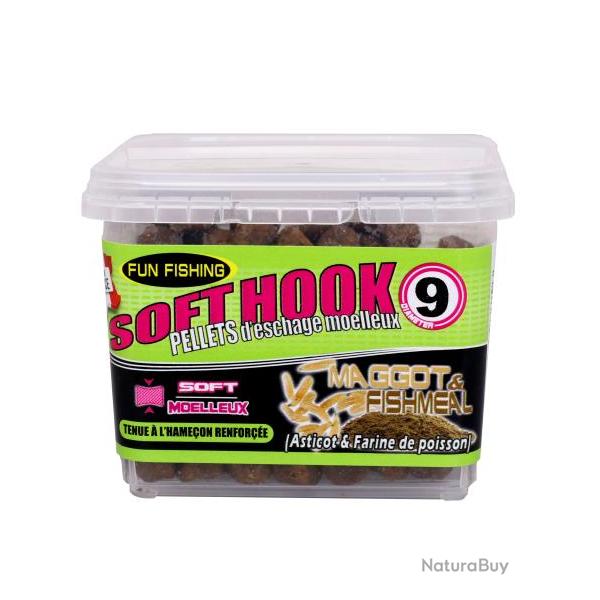 FUN FISHING PELLETS D'ESCHAGE MOELLEUX HEMP 9mm