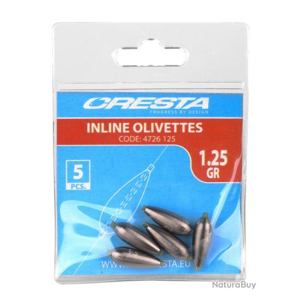 CRESTA PLOMBS INLINE OLIVETTES CRESTA 0.40 gr