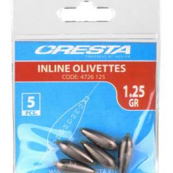 CRESTA PLOMBS INLINE OLIVETTES CRESTA 0.80 gr