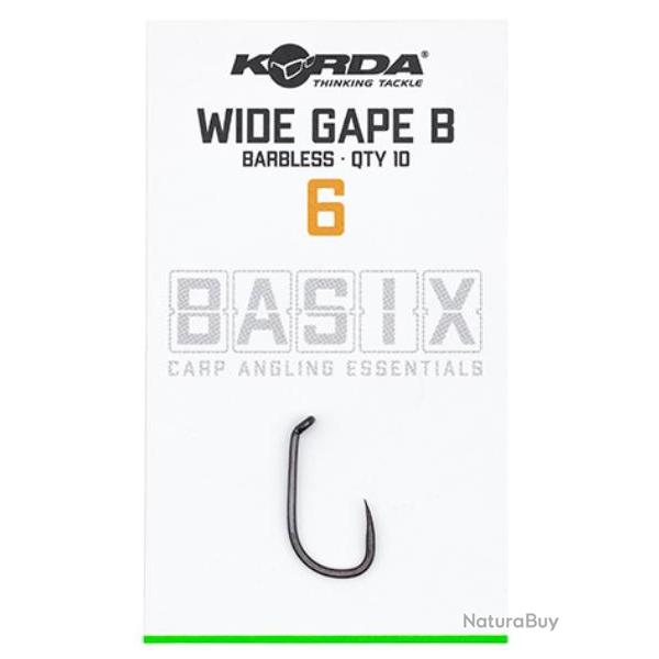 BASIX HAMEON WIDE GAPE BARBLESS 6