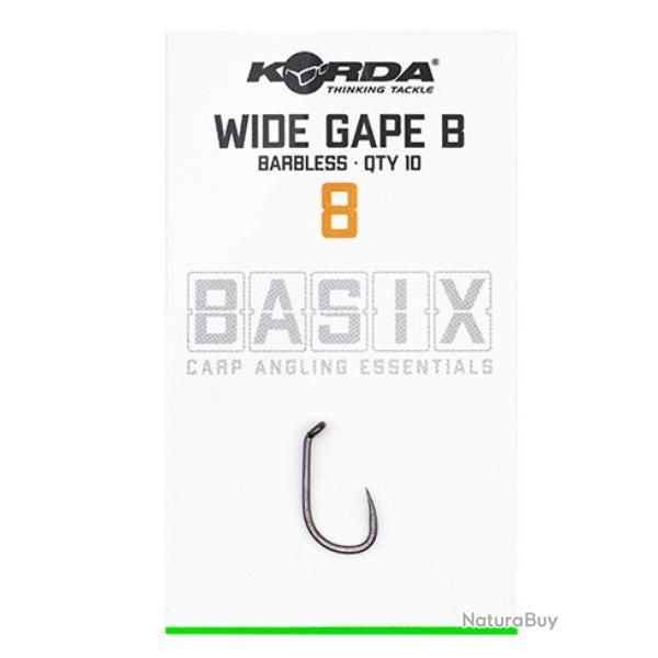 BASIX HAMEON WIDE GAPE BARBLESS 8