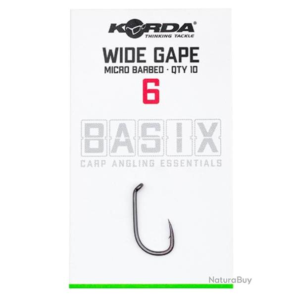 BASIX HAMEON WIDE GAPE BARBED 6