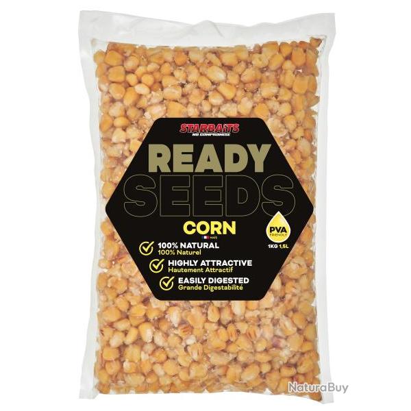 STARBAITS GRAINES READY SEEDS CORN STARBAITS 1kg