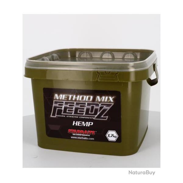 STARBAITS AMORE FEEDZ METHOD HEMP 1KG700 STARBAITS