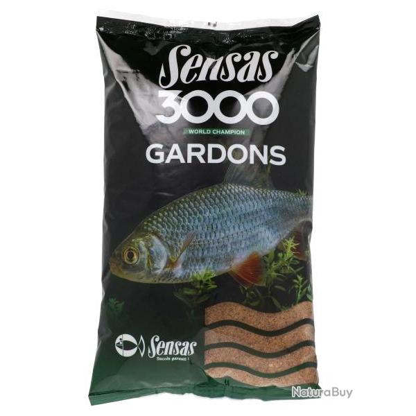 SENSAS AMORCE 3000 GARDONS 1KG SENSAS