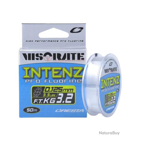 CRESTA NYLON VISORATE INTENZ PRO FLUORINE 50M CRESTA 0,10mm 50m