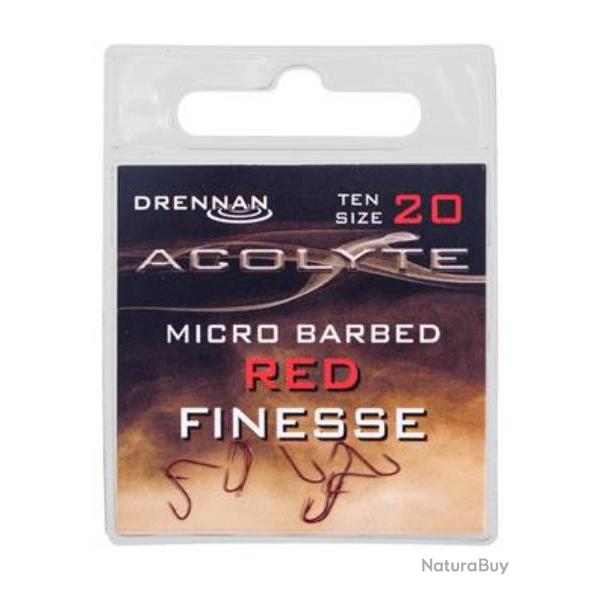 DRENNAN HAMEONS ACOLYTE RED FINESSE BARBED DRENNAN 20