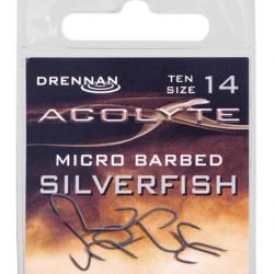 DRENNAN HAMEÇONS ACOLYTE SILVERFISH MICRO BARBED 14