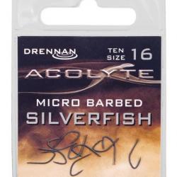 DRENNAN HAMEÇONS ACOLYTE SILVERFISH MICRO BARBED 16