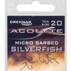 DRENNAN HAMEÇONS ACOLYTE SILVERFISH MICRO BARBED 20