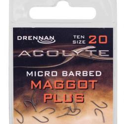 DRENNAN HAMEÇONS ACOLYTE MAGGOT PLUS MICRO BARBED DRENNAN 20