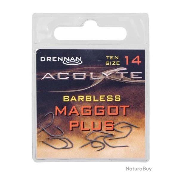 DRENNAN HAMEONS ACOLYTE MAGGOT PLUS BARBLESS DRENNAN 14