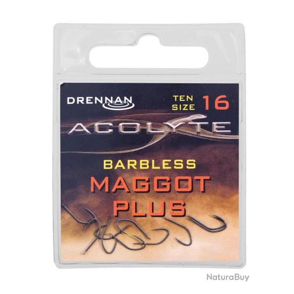 DRENNAN HAMEONS ACOLYTE MAGGOT PLUS BARBLESS DRENNAN 16