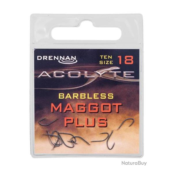 DRENNAN HAMEONS ACOLYTE MAGGOT PLUS BARBLESS DRENNAN 18