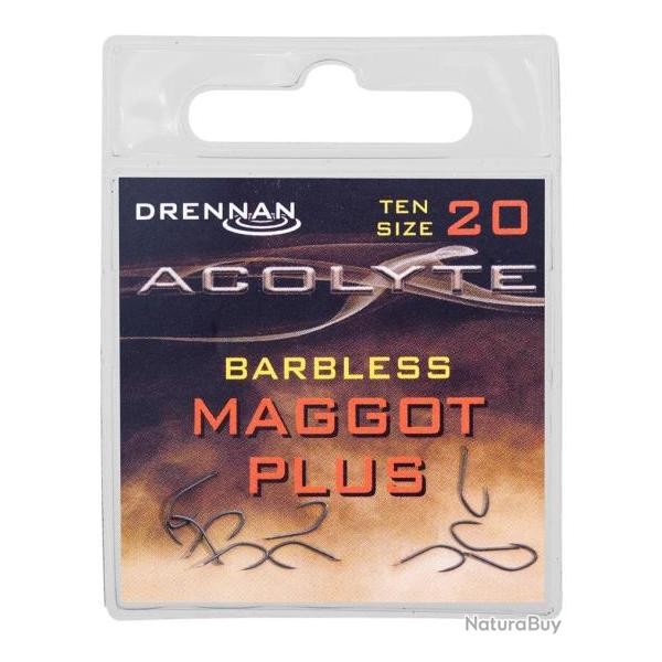 DRENNAN HAMEONS ACOLYTE MAGGOT PLUS BARBLESS DRENNAN 20