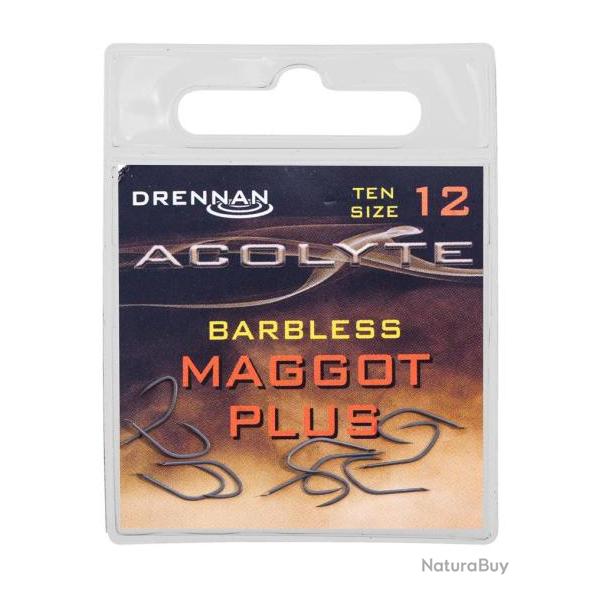 DRENNAN HAMEONS ACOLYTE MAGGOT PLUS BARBLESS DRENNAN 12