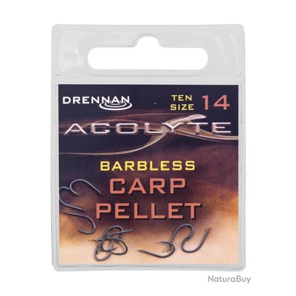 DRENNAN HAMEONS ACOLYTE CARP PELLET BARBLESS DRENNAN 14