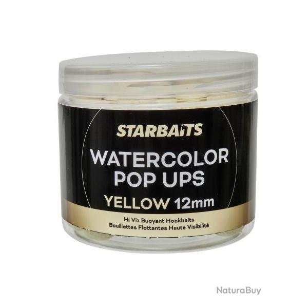 STARBAITS WATERCOLOR POP UPS 70GR Jaune 12,00mm