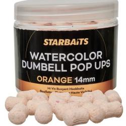 STARBAITS WATERCOLOR DUMBELL POP UPS 70GR Orange 14 mm