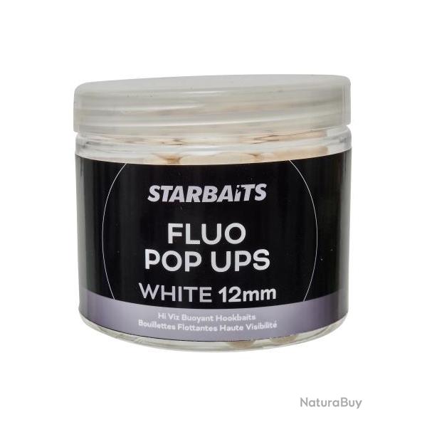 STARBAITS FLUO POP UPS 70GR Blanc 12,00mm