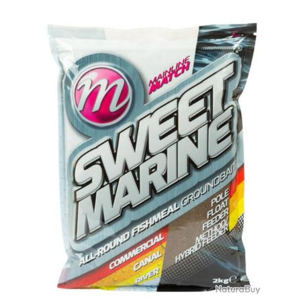 MAINLINE AMORCE SWEET MARINE GROUNDBAIT 2KG MAINLINE