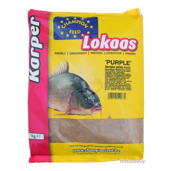 CHAMPION FEED AMORCE PURPLE PELLET MOULU 1KG