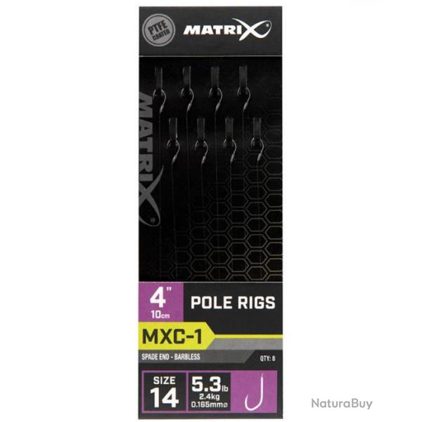 MATRIX BAS DE LIGNE MXC-1 POLE RIGS 4"/10CM 0,16mm 14 4''/10cm