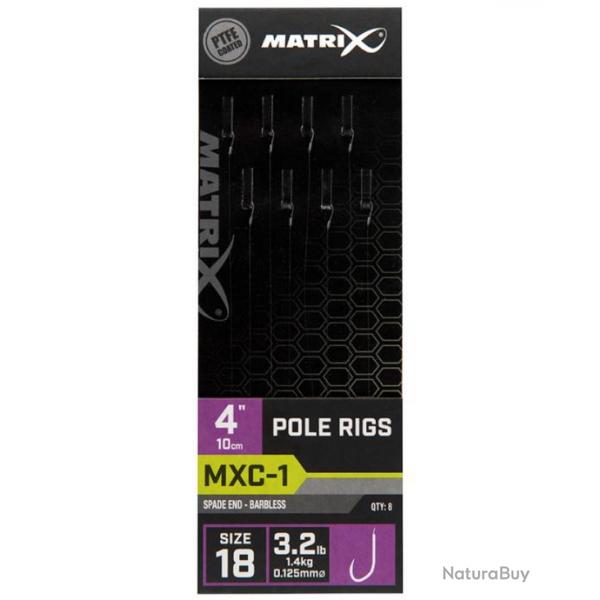 MATRIX BAS DE LIGNE MXC-1 POLE RIGS 4"/10CM 0,12mm 18 4''/10cm