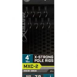 MATRIX BAS DE LIGNE MXC-2 POLE RIGS 4"/10CM 0,20mm 12 4''/10cm