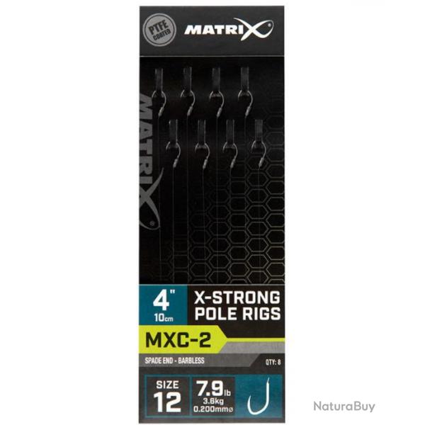 MATRIX BAS DE LIGNE MXC-2 POLE RIGS 4"/10CM 0,20mm 12 4''/10cm