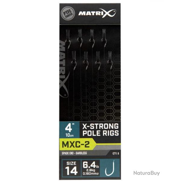 MATRIX BAS DE LIGNE MXC-2 POLE RIGS 4"/10CM 0,18mm 14 4''/10cm