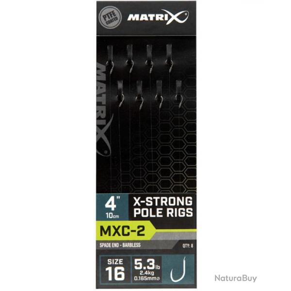 MATRIX BAS DE LIGNE MXC-2 POLE RIGS 4"/10CM 0,16mm 16 4''/10cm