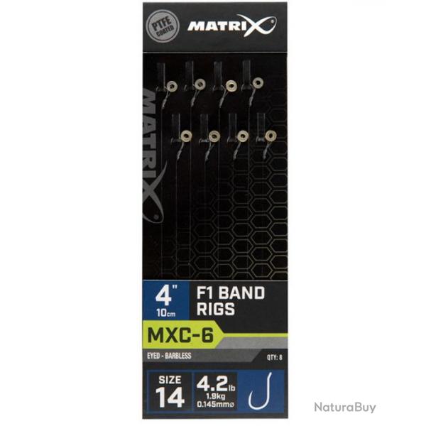 MATRIX BAS DE LIGNE MXC-6 F1 BANDS 4"/10CM 0,14mm 14 4''/10cm