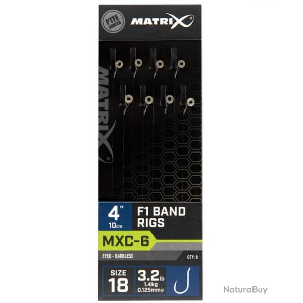 MATRIX BAS DE LIGNE MXC-6 F1 BANDS 4"/10CM 0,12mm 18 4''/10cm