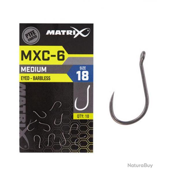 MATRIX HAMEON MXC-6 HOOKS MEDIUM 16