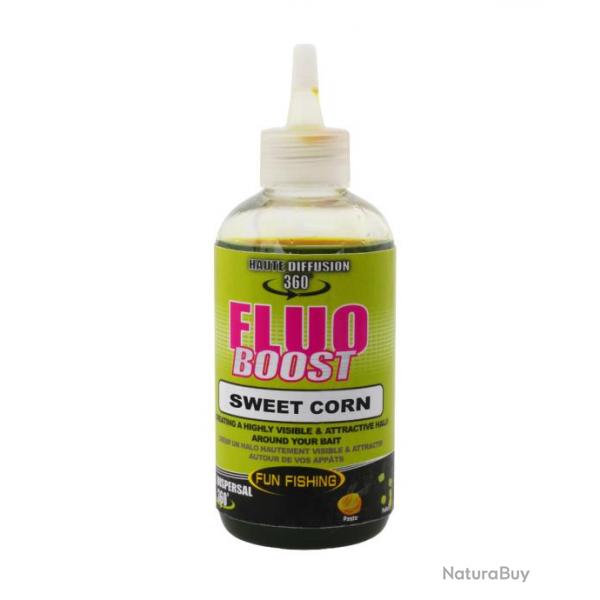 FUN FISHING LIQUIDE FLUO BOOST SWEET CORN 185ML FUN FISHING