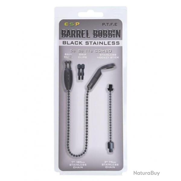 ESP DTECTION BLACK STAINLESS BOBBIN KIT BLACK ESP