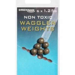 DRENNAN PLOMBS WAGGLER WEIGHT - NON TOXIQUES DRENNAN 1.25 gr