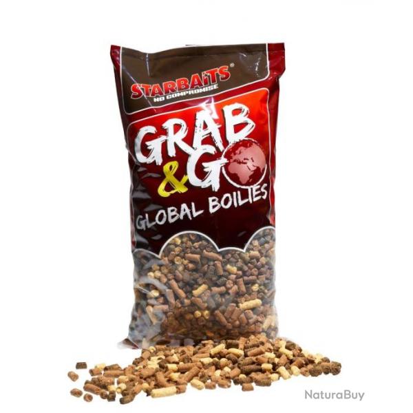 STARBAITS PELLETS GRAB & GO GLOBAL SEEDY PELLETS MIX 2KG500 STARBAITS