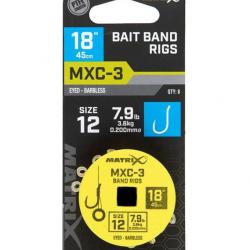 MATRIX BAS DE LIGNE MXC-3 BAIT BANDS 18"/45CM MATRIX 0,20mm 12 18"/45cm