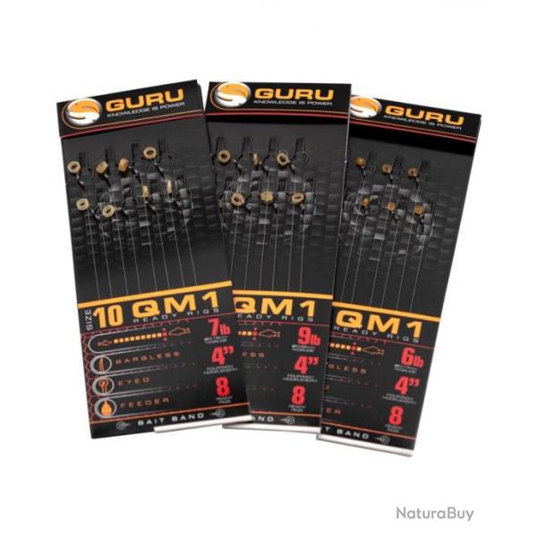 GURU BAS DE LIGNE QM1 BAIT BANDS GURU 0,19mm 10 4''/10cm