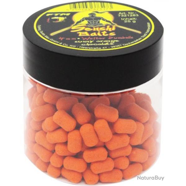 SENSHI BAITS DUMBELLS SUNNY ORANGE 25GR SENSHI BAITS 4mm