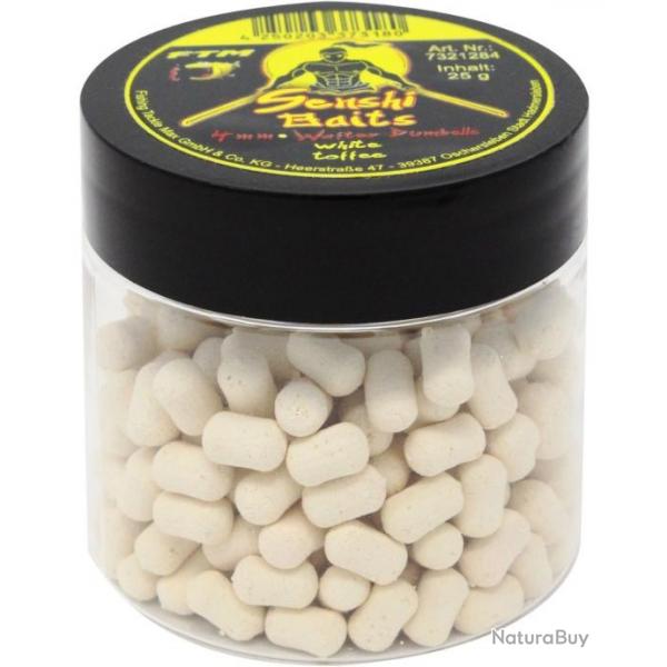 SENSHI BAITS DUMBELLS WHITE TOFFEE 25GR SENSHI BAITS 4mm