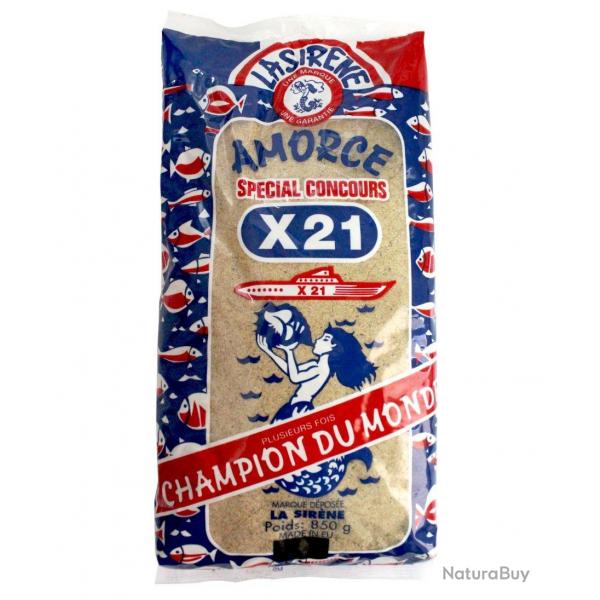 LA SIRNE X21 AMORCE NATURE 850GR LA SIRNE X21