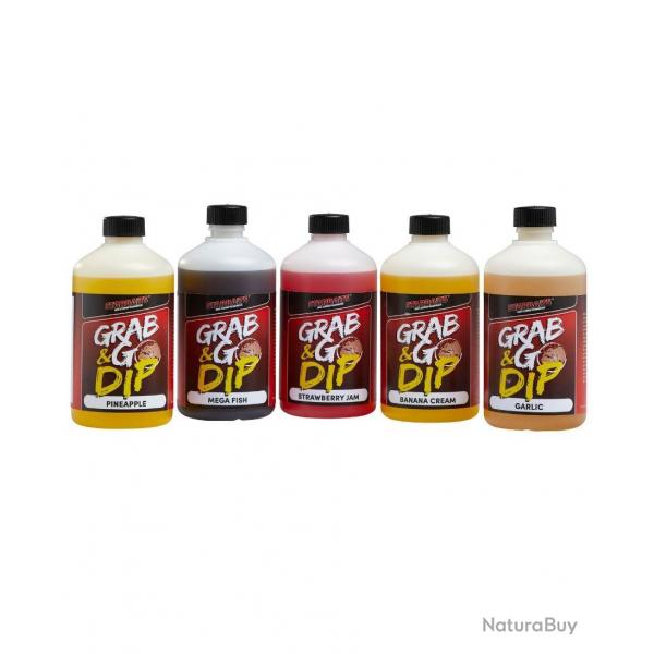 STARBAITS LIQUIDE GRAB & GO GLOBAL DIP BANANA CREAM 500ML STARBAITS