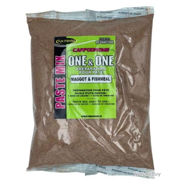 FUN FISHING PTE ONE & ONE MAGGOT & FISHMEAL 500GR FUN FISHING