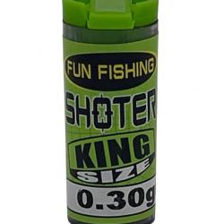 FUN FISHING PLOMB SHOTER KING SIZE FUN FISHING 0.30 gr